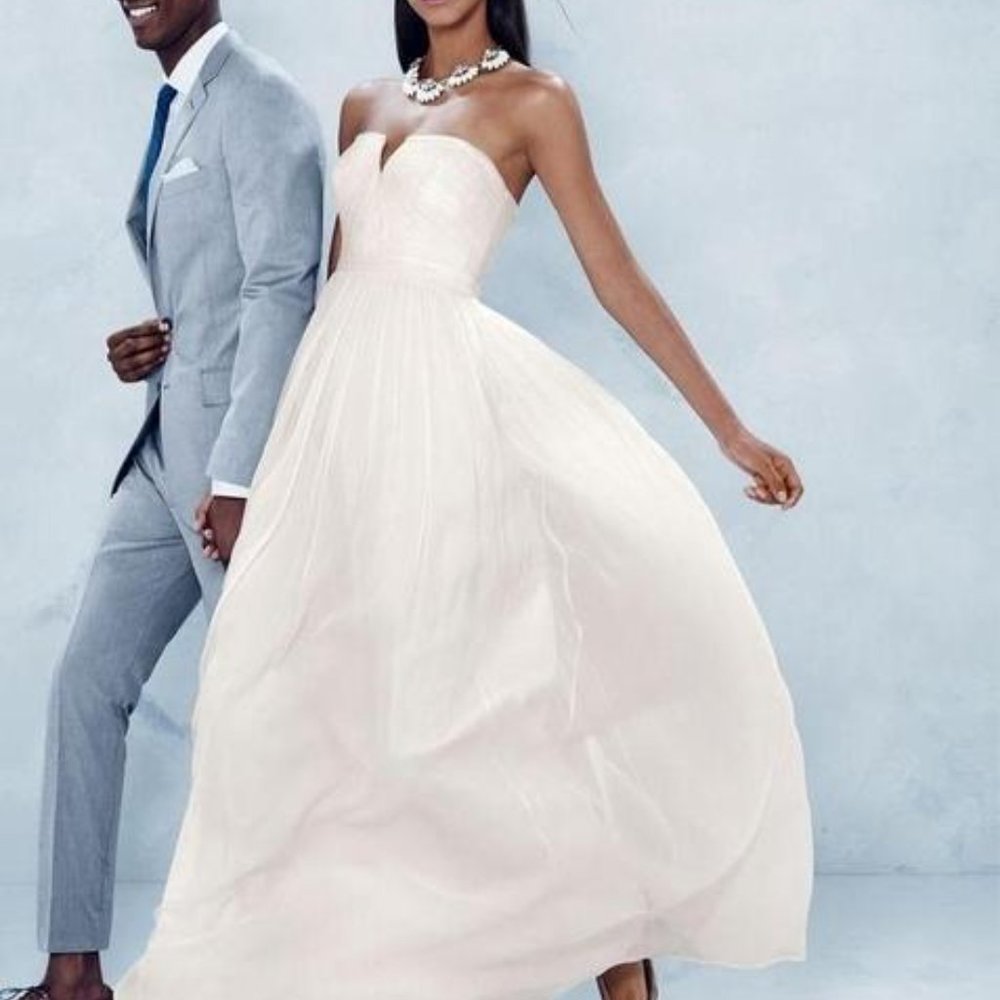 J CREW Nadia Wedding Dress NWT - Picture 6 of 11